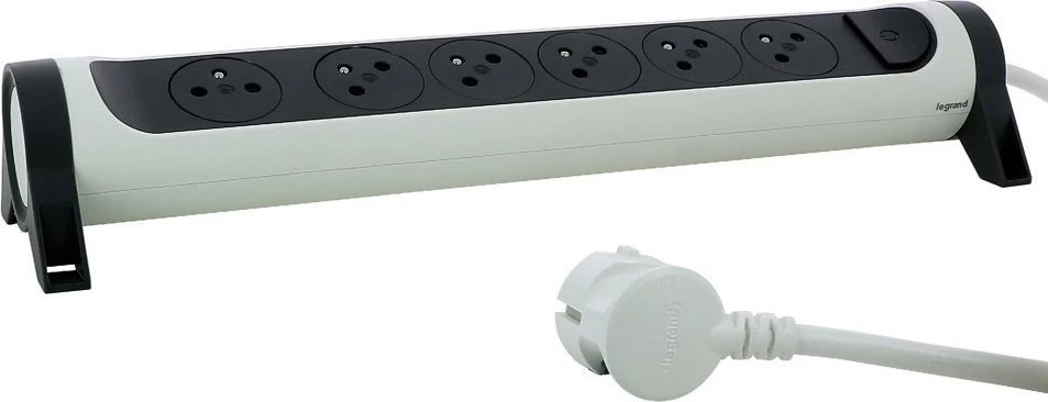 Legrand Sukamasis ilgintuvas 6X2P+Z 1.5M-B/G Legrand 049454 himp