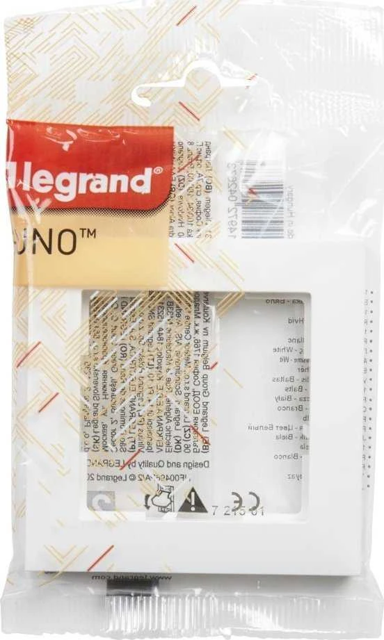 Legrand Rėmelis, 1 vietos, baltas