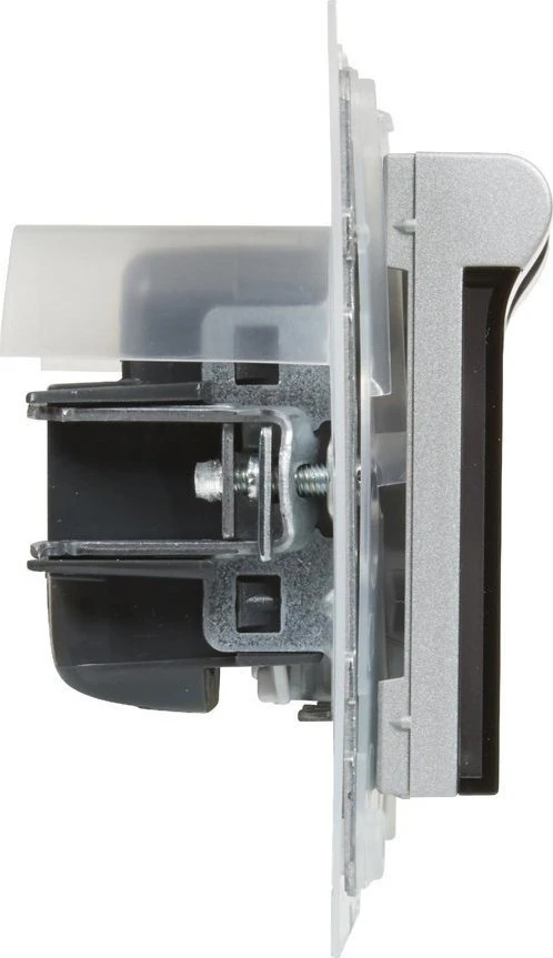 Legrand SUNO - lizdas 2P + Z IP44 - 16 A - 250 V ~ - automatinis terminalai - su diafragma, aliuminio - Legrand 721386 Himp