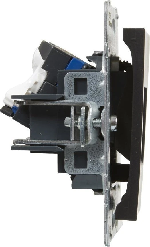 Kompiuterinis lizdas 2 x RJ45 UTP CAT 6 SUNO Legrand 721453 (juoda spalva)