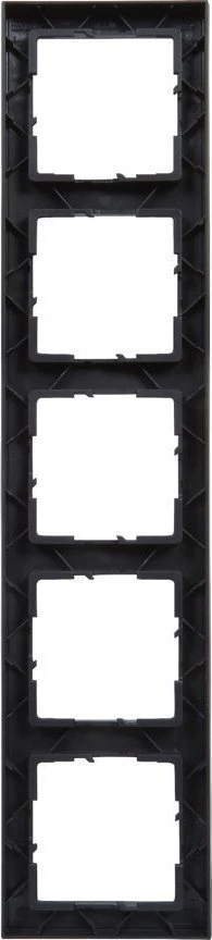 Legrand SUNO Penkių grupių rėmas juodas 721525