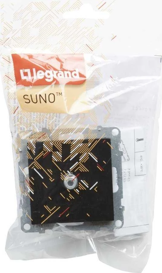 Legrand SUNO TV lizdas tipas F galutinis 1.5dB juoda 721463