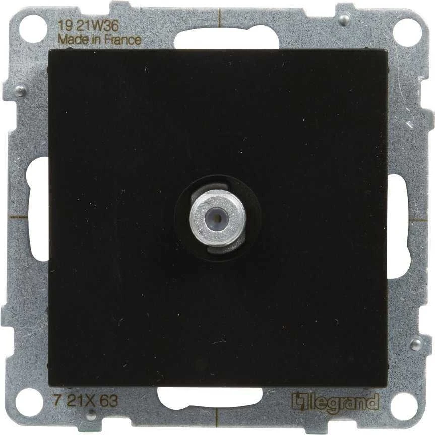 Legrand SUNO TV lizdas tipas F galutinis 1.5dB juoda 721463