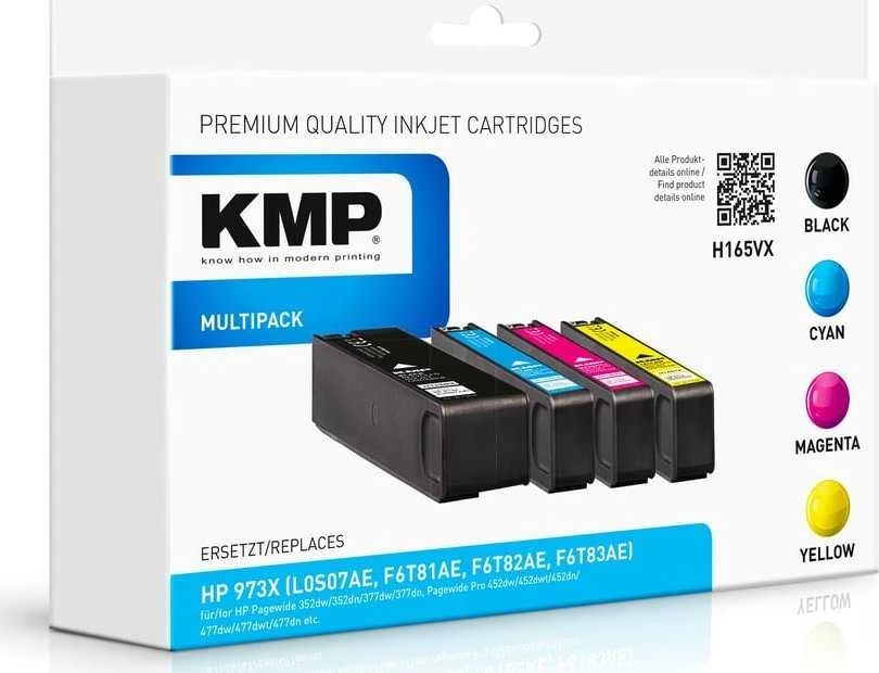 Legrand KMP 1752,4005 kaseta su tonerem 4 vnt. Zamiennik Juodas, Cyjan, Purpurowy, Geltonas
