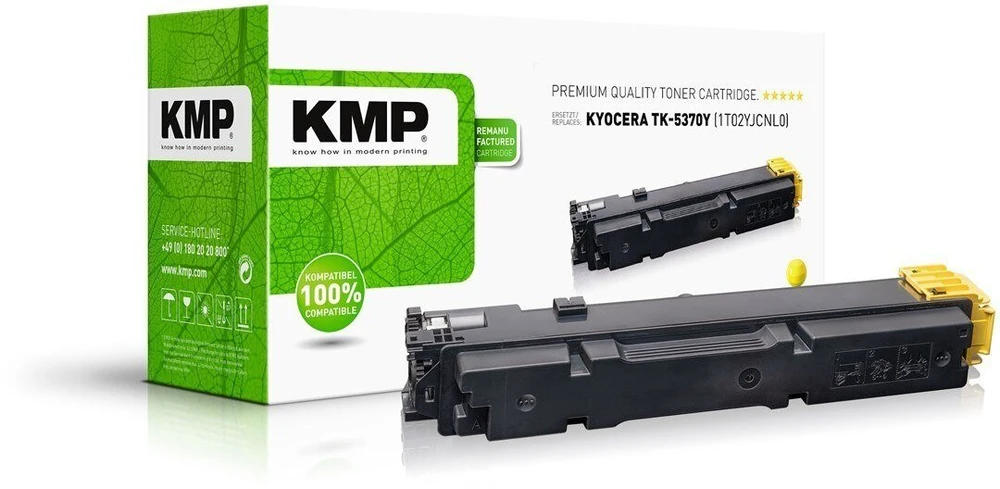 Legrand Toneris KMP Toneris Kyocera TK-5370Y PA3500/MA3500 serijos geltonas 5000 S atnaujintas