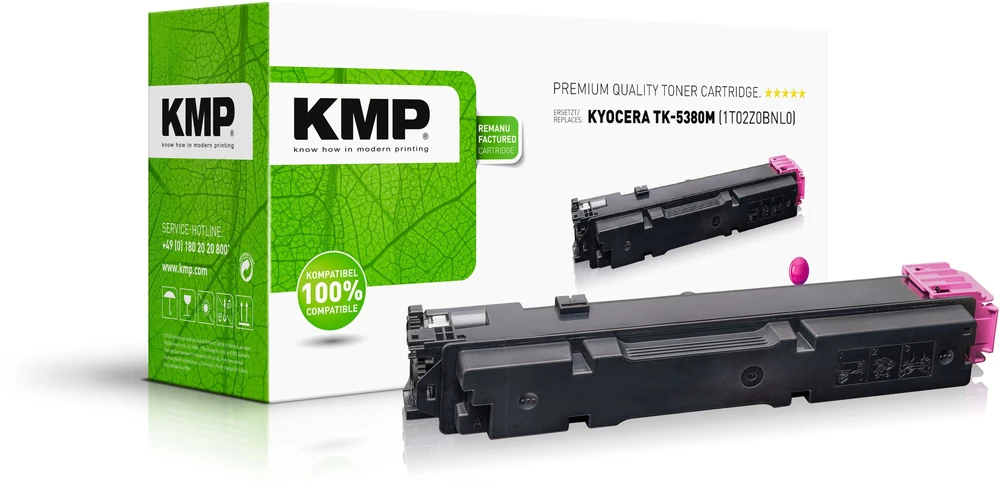 Legrand Toneris KMP Toneris Kyocera TK-5380M PA4000/MA4000 serija rausvos spalvos, atnaujintas
