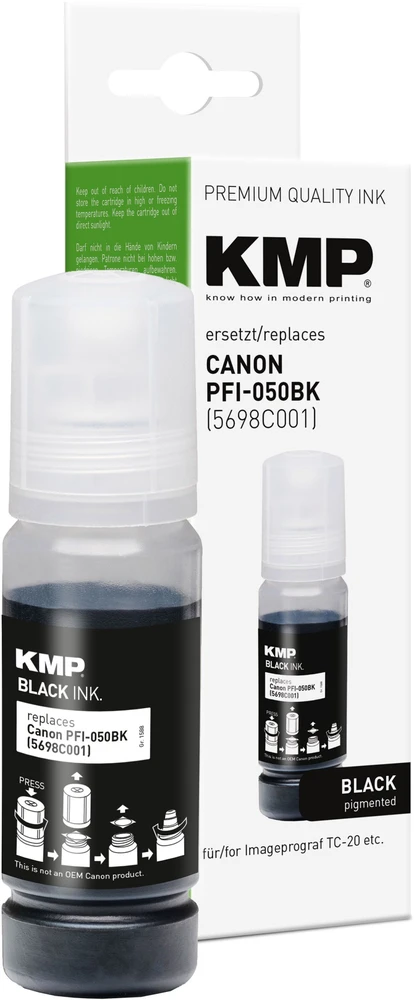 Legrand rašalas KMP KMP 1588,0001 kasetė su rašalu 1 vnt. Analogas Juoda