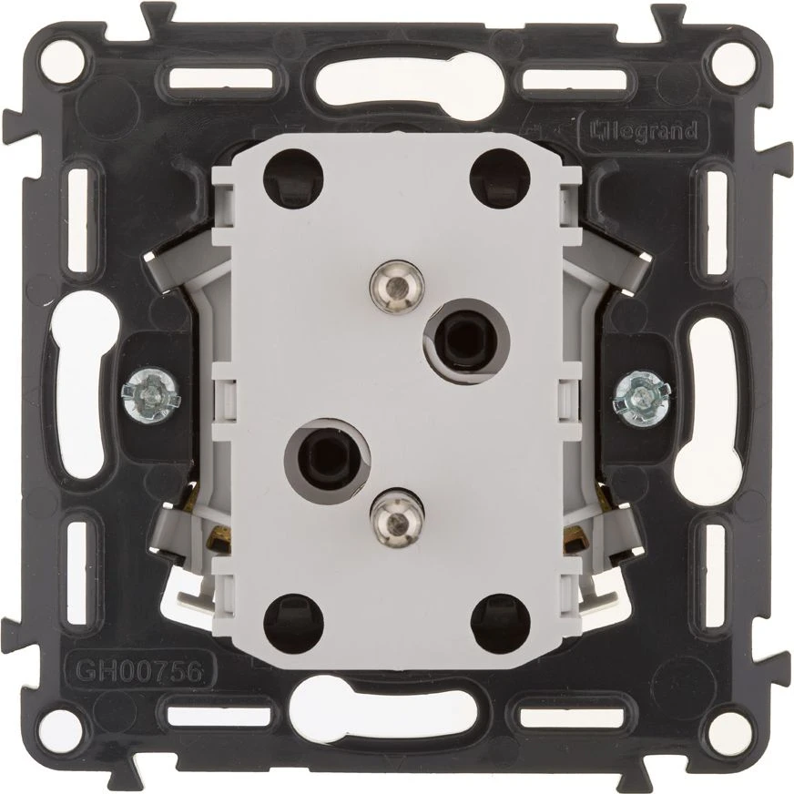 Legrand VALENA ALLURE Dvigubas kištukinis lizdas 2X2P+E su langinėmis 753095 - 753095