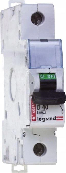 „Legrand“ grandinės pertraukiklis 1P D 40A 6kA AC S301 TX3 (403725)