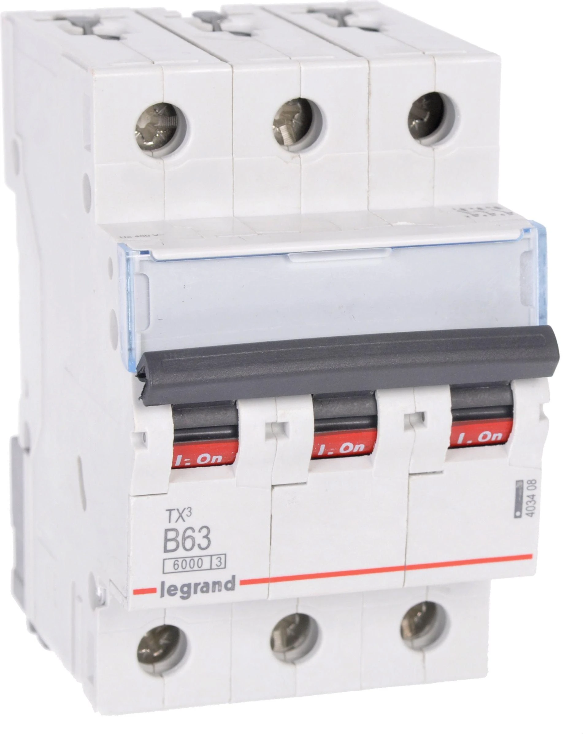 Legrand grandinės pertraukiklis S303 B63 TX3 63A 6kA 403408