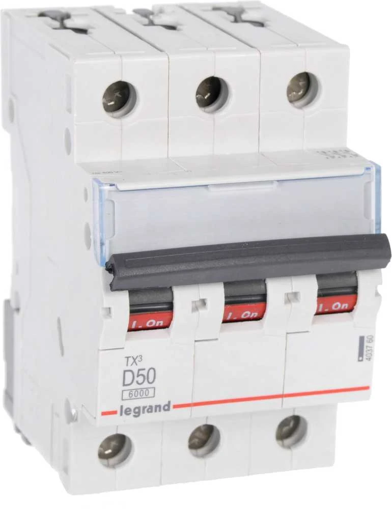 Legrand S303 D50 OFF NMP.6kA TX3