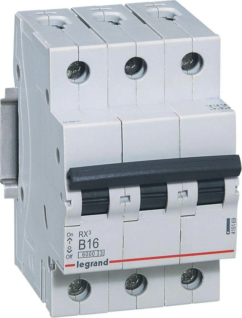 VAROMASIS JUNGIKLIS LE-419169 TRIFAZIS 16 A B TIPAS LEGRAND