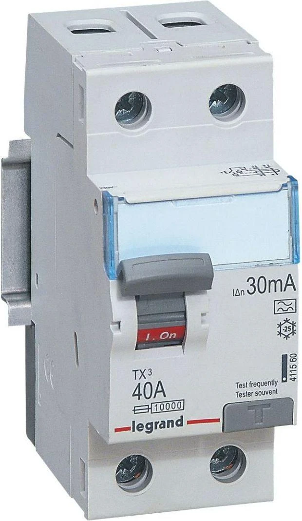 Legrand RCD 2P 40A 0.03A tipas A P302 - 411560