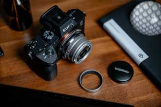 Objektyvas Voigtlander Objektyvas Voigtlander Color Skopar II 28 mm f/2,8, skirtas Leica M – sidabrinis