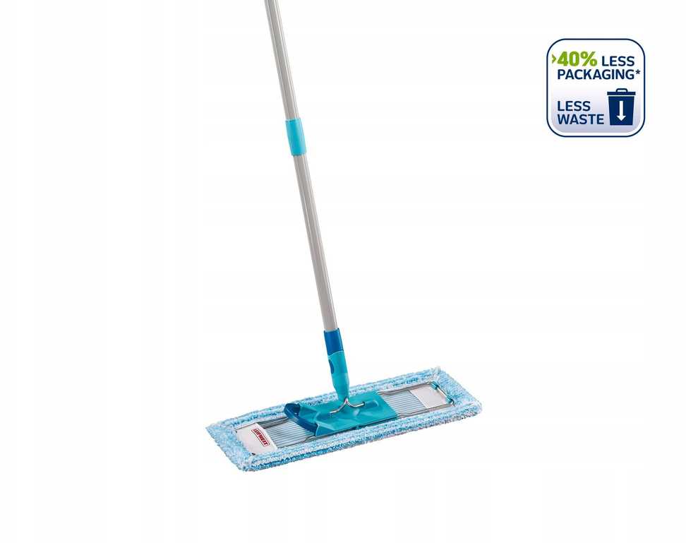 LEIFHEIT grindų šepetys su sulankstoma rankena dėžutėje Profi XL super soft 42 cm