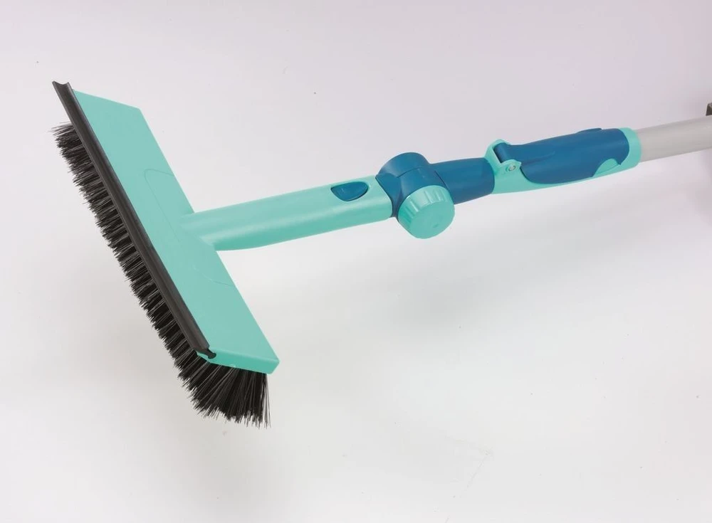 Leifheit Langų valymo šepetys su teleskopine rankena, 28cm, 51104