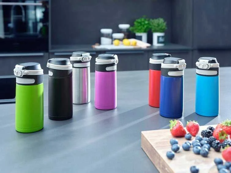 Trixie Leifheit 03249 travel mug 350 ml Juodas, Žalias Nerūdijantis plienas