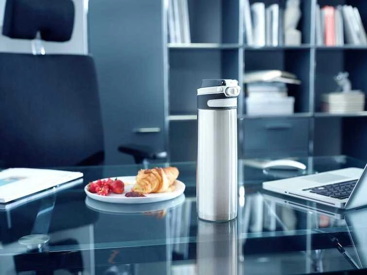 Leifheit 03272 travel mug 600 ml Sidabrinis Nerūdijantis plienas