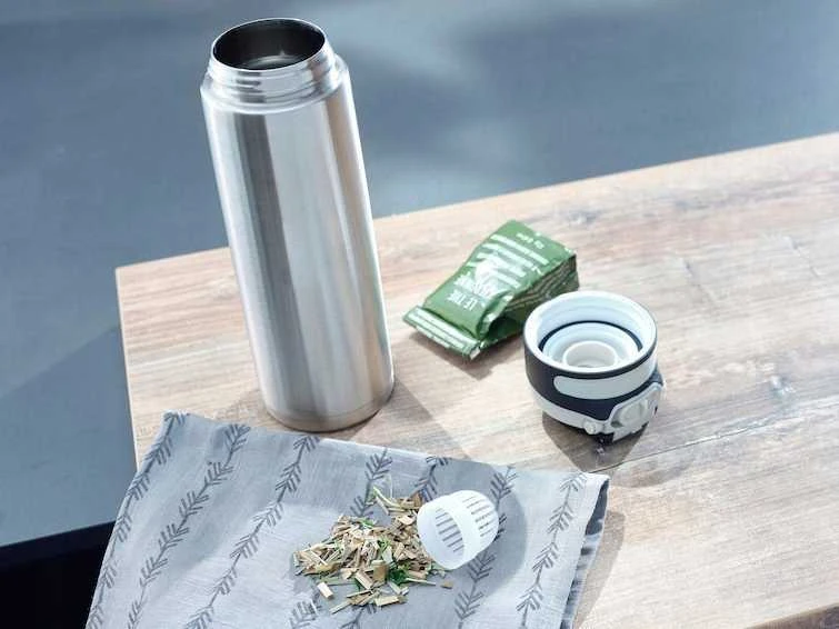 Leifheit 03272 travel mug 600 ml Sidabrinis Nerūdijantis plienas
