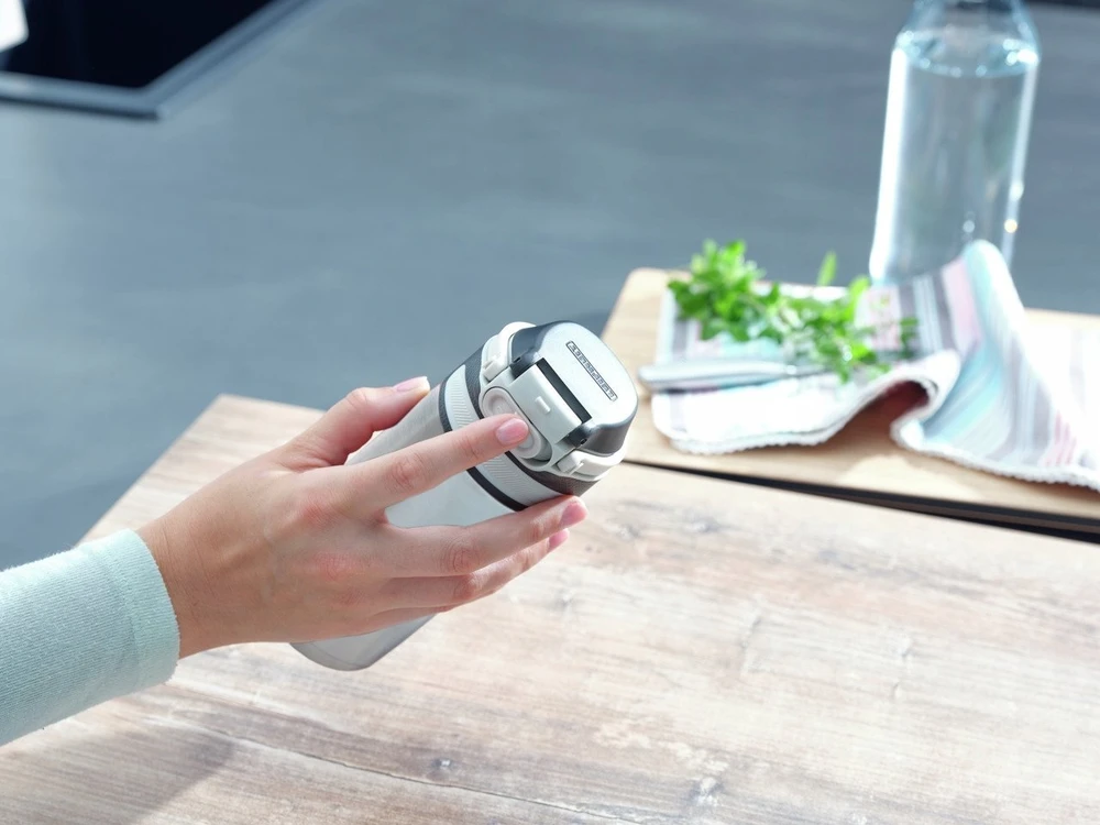 Leifheit Leifheit 3244 Flip Termo puodelis 350 ml Sidabrinė