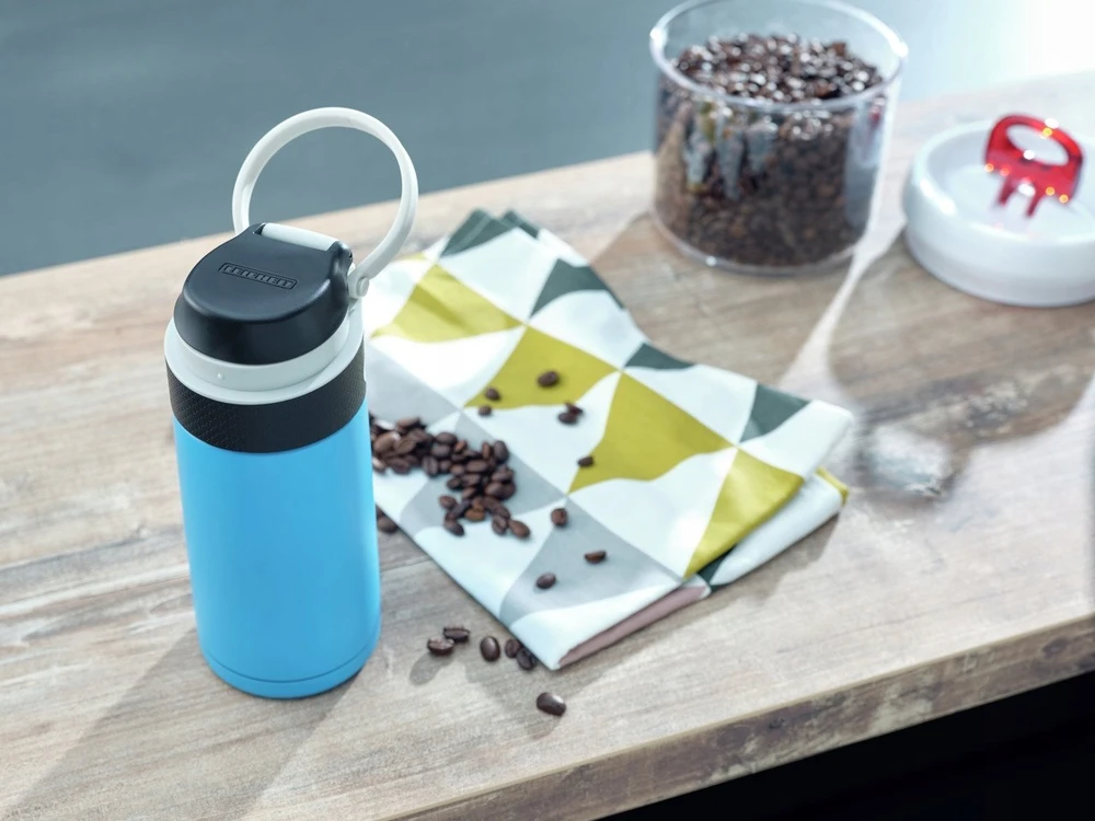 Leifheit Leifheit 3248 Flip Termo puodelis 350 ml Mėlynas