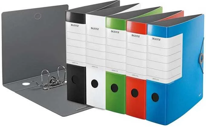Segregator Leitz 180° Active Solid dźwigniowy A4 82mm Šviesiai mėlynas (11120030)
