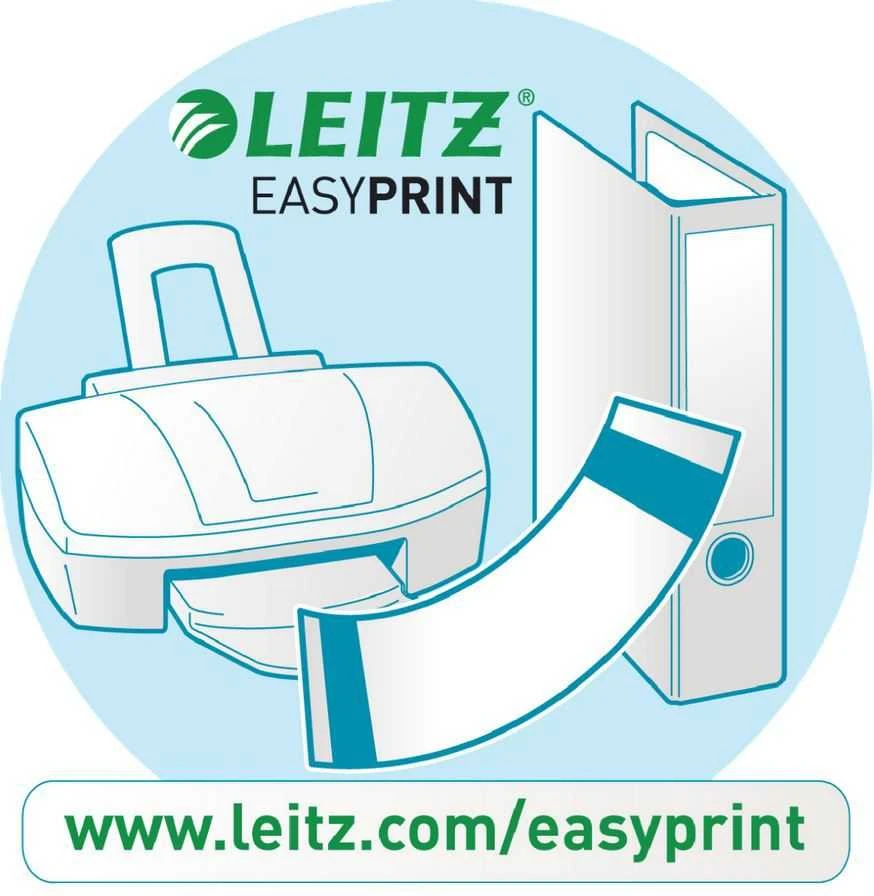 Leitz segtuvo EasyPrint etikečių spausdinimo simbolis