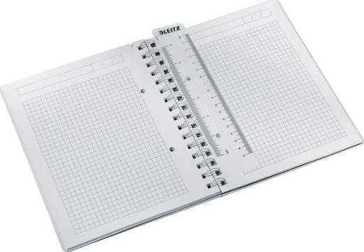 Leitz Languotas sąsiuvinis A5 PP Leitz WOW, juoda 46410095