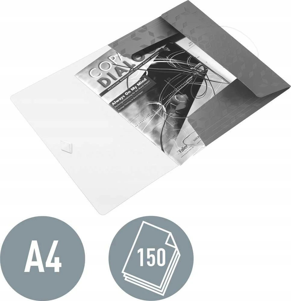 Leitz A4 aplankas su atlenkiamu dangteliu
