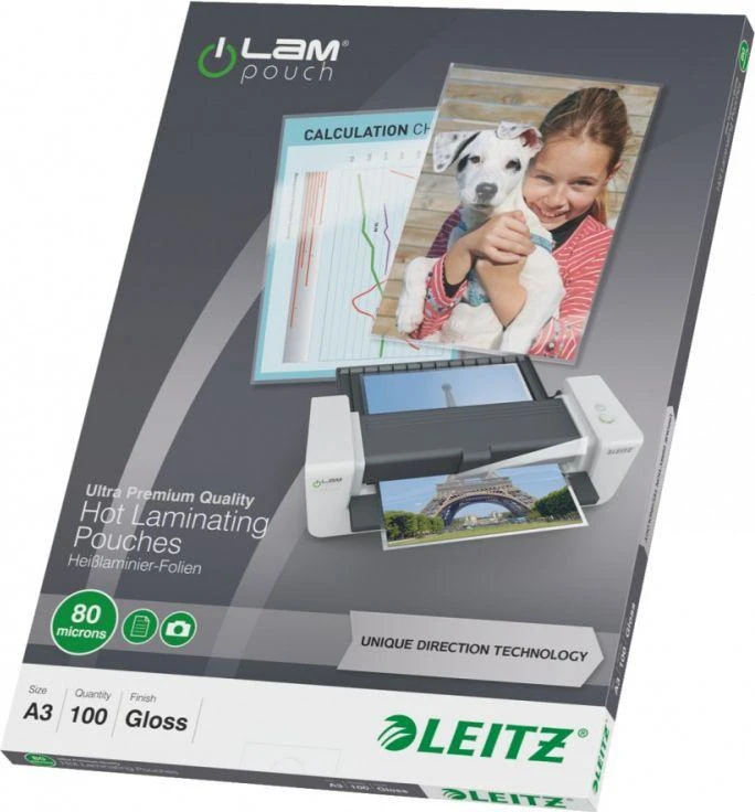 Leitz 74850000 laminavimo vokelis 100 vnt
