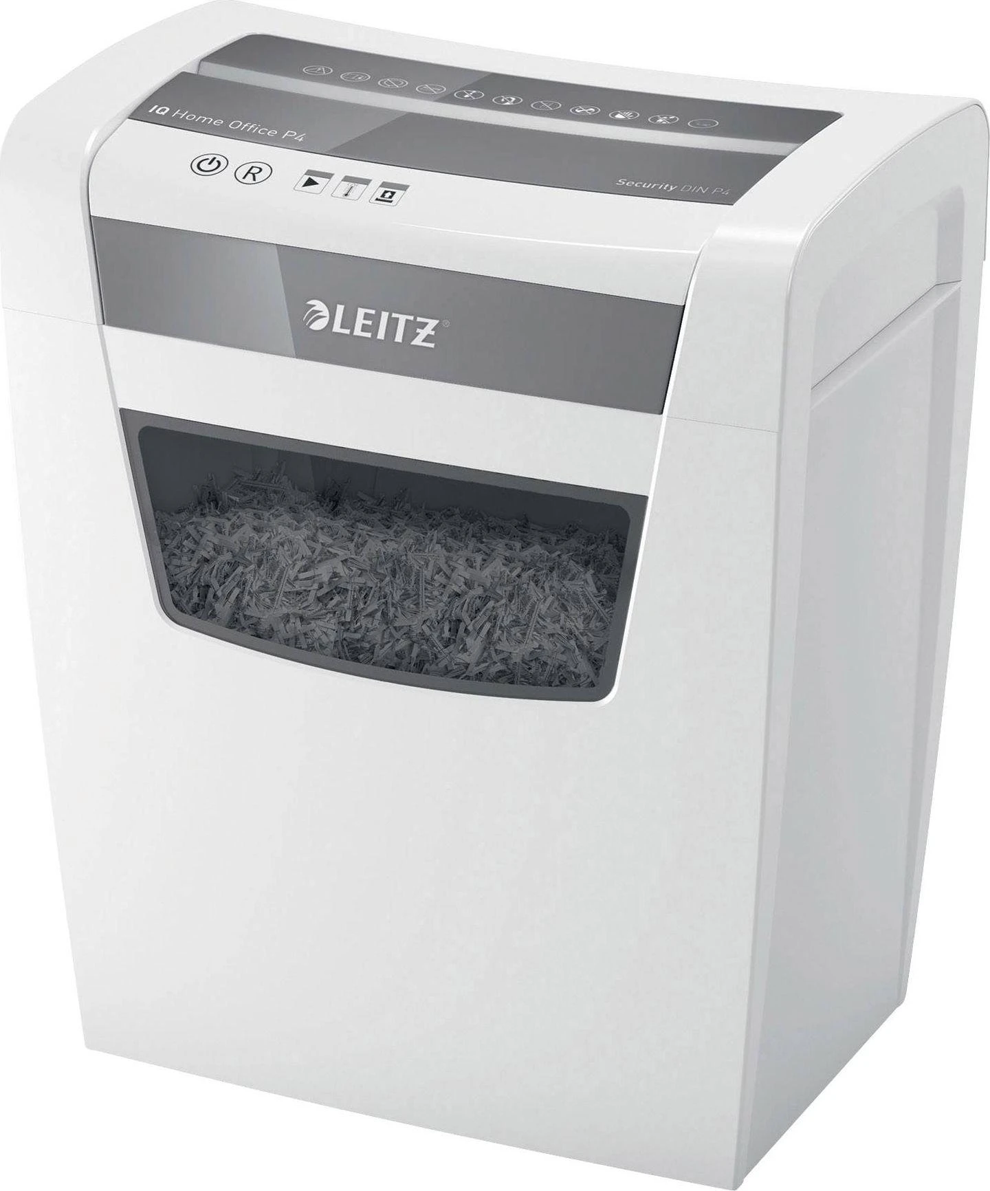 Rexel Dokumentų naikiklis LEITZ IQ Home Office, P4, 23L, 4x28mm, 10 lapų