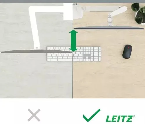 Leitz Laikiklis biurkowy na monitorius 17" - 32" i laptopa (65380085)
