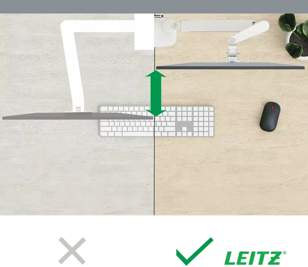 Leitz Laikiklis biurkowy na monitorius 17" - 32" (64890085)