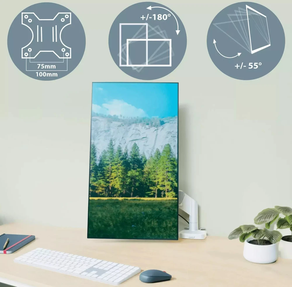 Leitz Laikiklis biurkowy na monitorius 17" - 32" (64890085)