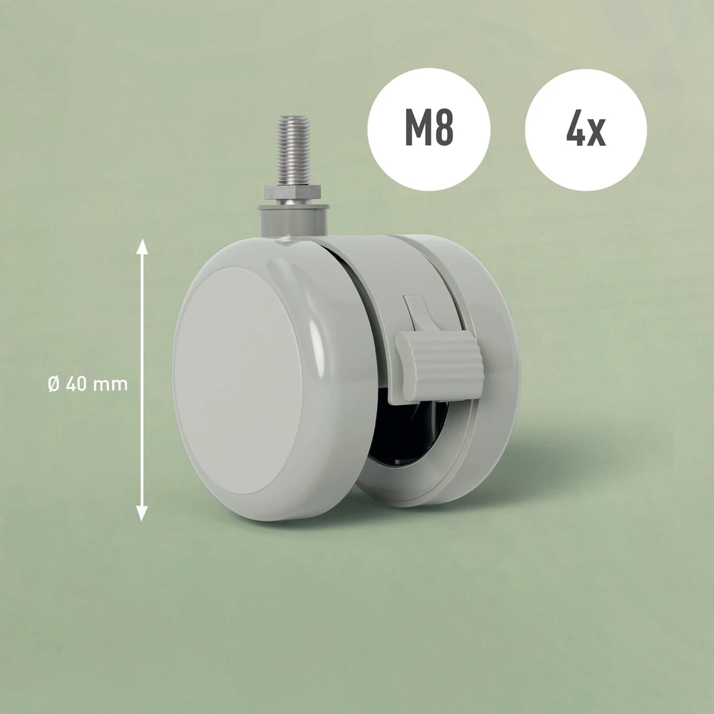 Leitz Leitz wheels for Leitz Ergo electric desk