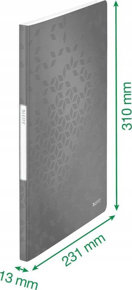 Leitz Album ofertowy 20 koszulek PP WOW raudona