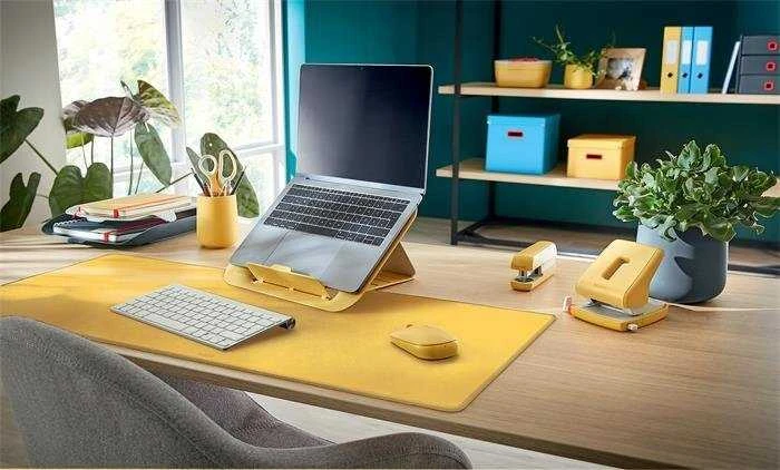 Kilimėlis Leitz mata Cosy geltona