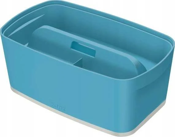 Leitz Daiktadėžė Cosy L:MyBox su skyriais, maža, mėlynos sp.