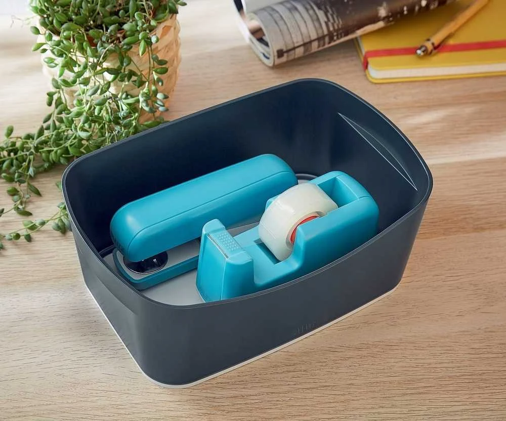 Leitz Daiktadėžė Cozy L:MyBox be dangtelio, pilkos sp.