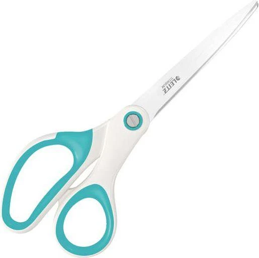 Žirklės 20,5cm universalios LEITZ WOW Titanium, ledo mėlynos spalvos
