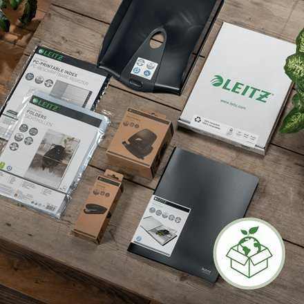 Skylmuša Leitz NeXXt Recycle, 30 lapų, juoda