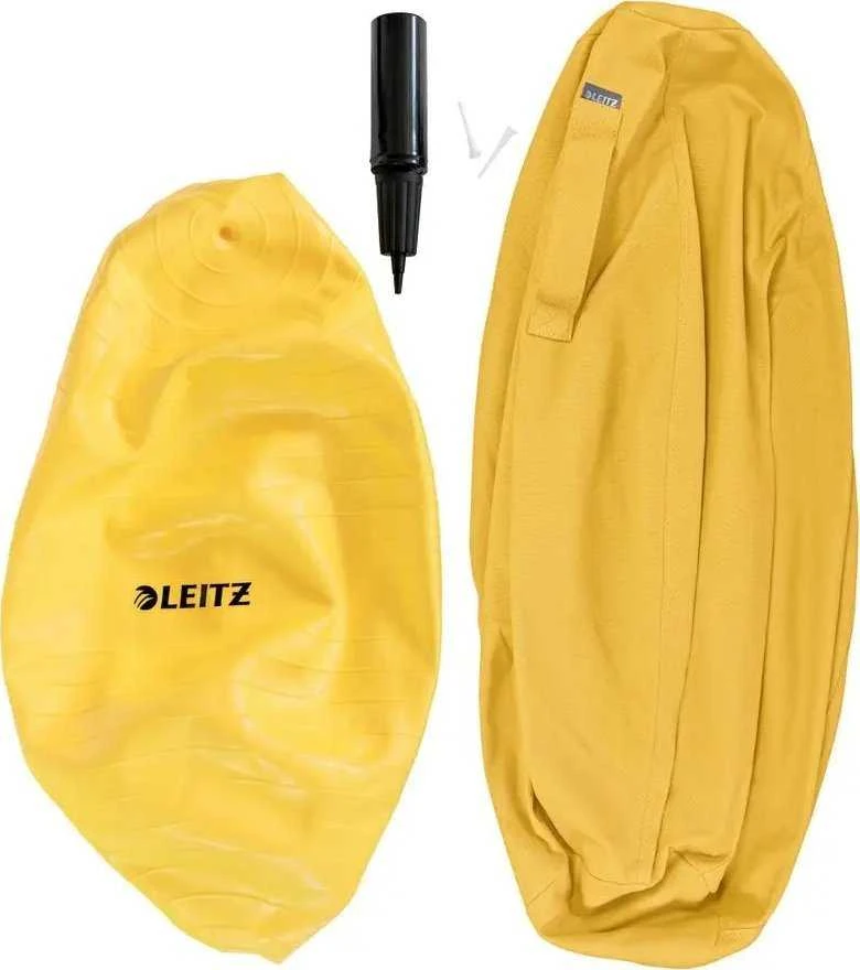 Sėdėjimo kamuolys Leitz Ergo Cosy, 65cm, šiltai geltonos spalvos