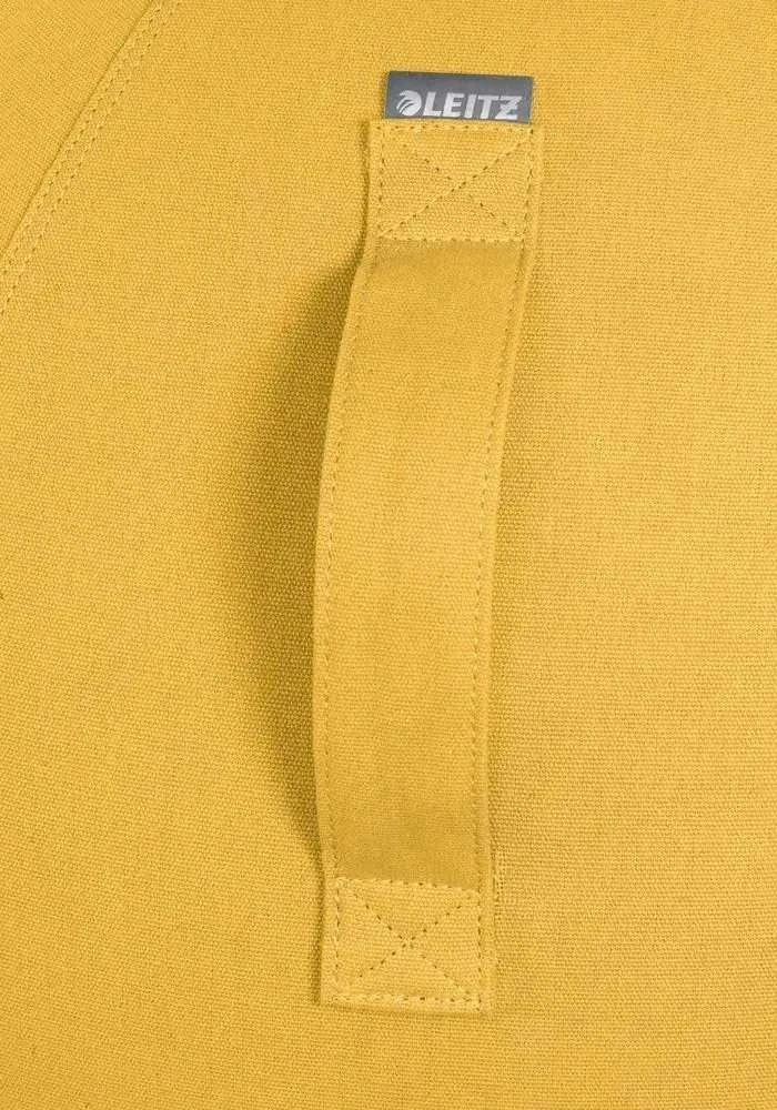 Sėdėjimo kamuolys Leitz Ergo Cosy, 65cm, šiltai geltonos spalvos