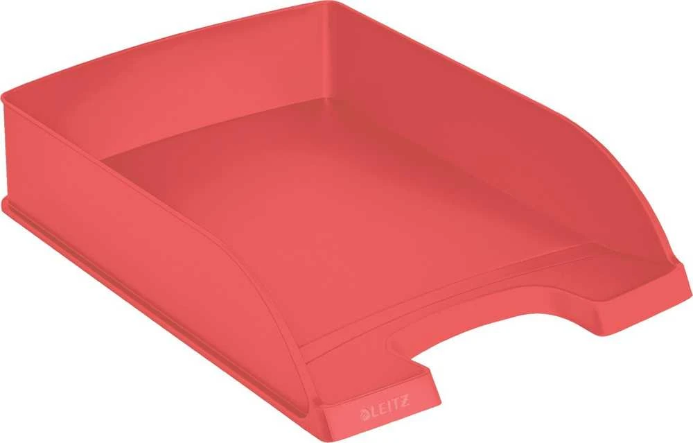 Padėklas dokumentams Leitz Recycle, A4, raudonas