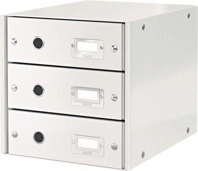 Leitz konteineris, „Click & Store“ spintelė su 3 stalčiais (10K268G)