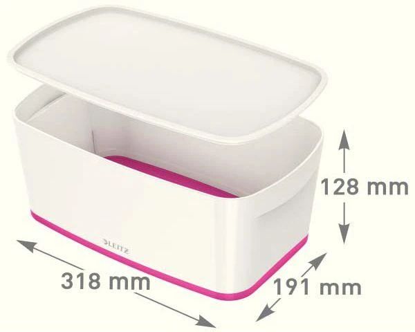 Daiktadėžė LEITZ MyBox su dangteliu, maža
