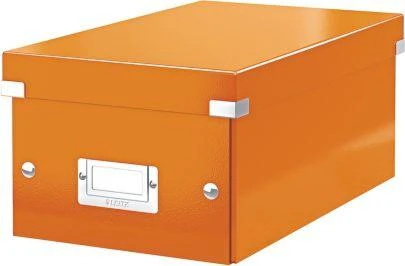 Leitz Archyvo dėžutė Leitz Spauskite & Parduotuvė Oranžinis DVD (10K261L)