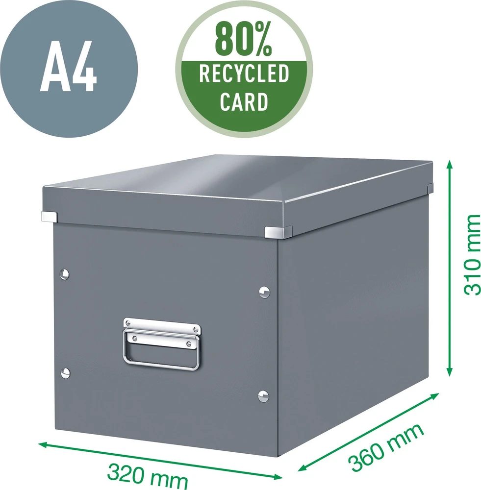 Pudło universalus Leitz CSL red