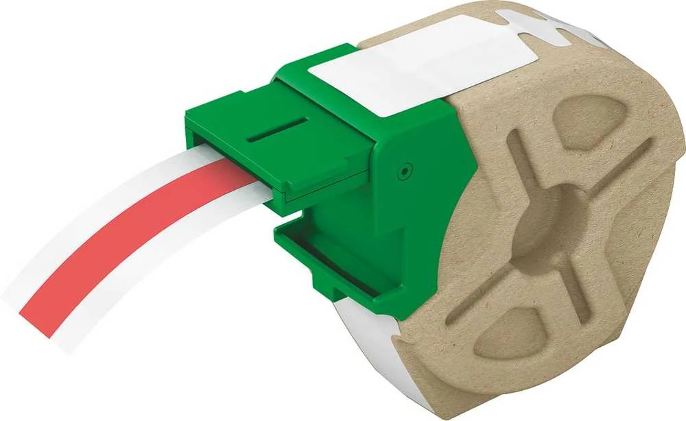 Leitz Label Cartridge 12mmx10m Raudona (70150025)