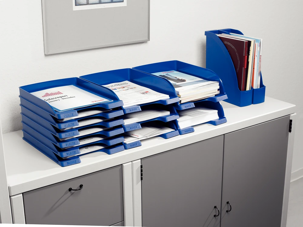 Leitz SLIM PLUS dokumentų lentyna raudona (52370025)